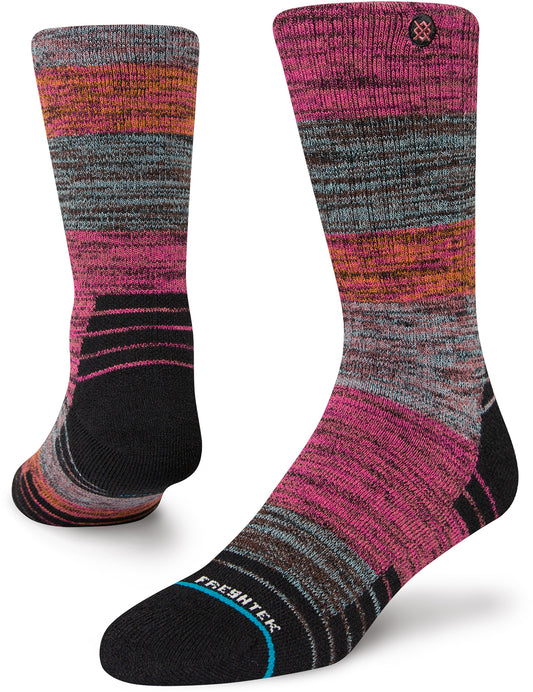 Stance – Crossing Paths – Mehrfarbige Wander-Crew-Socken