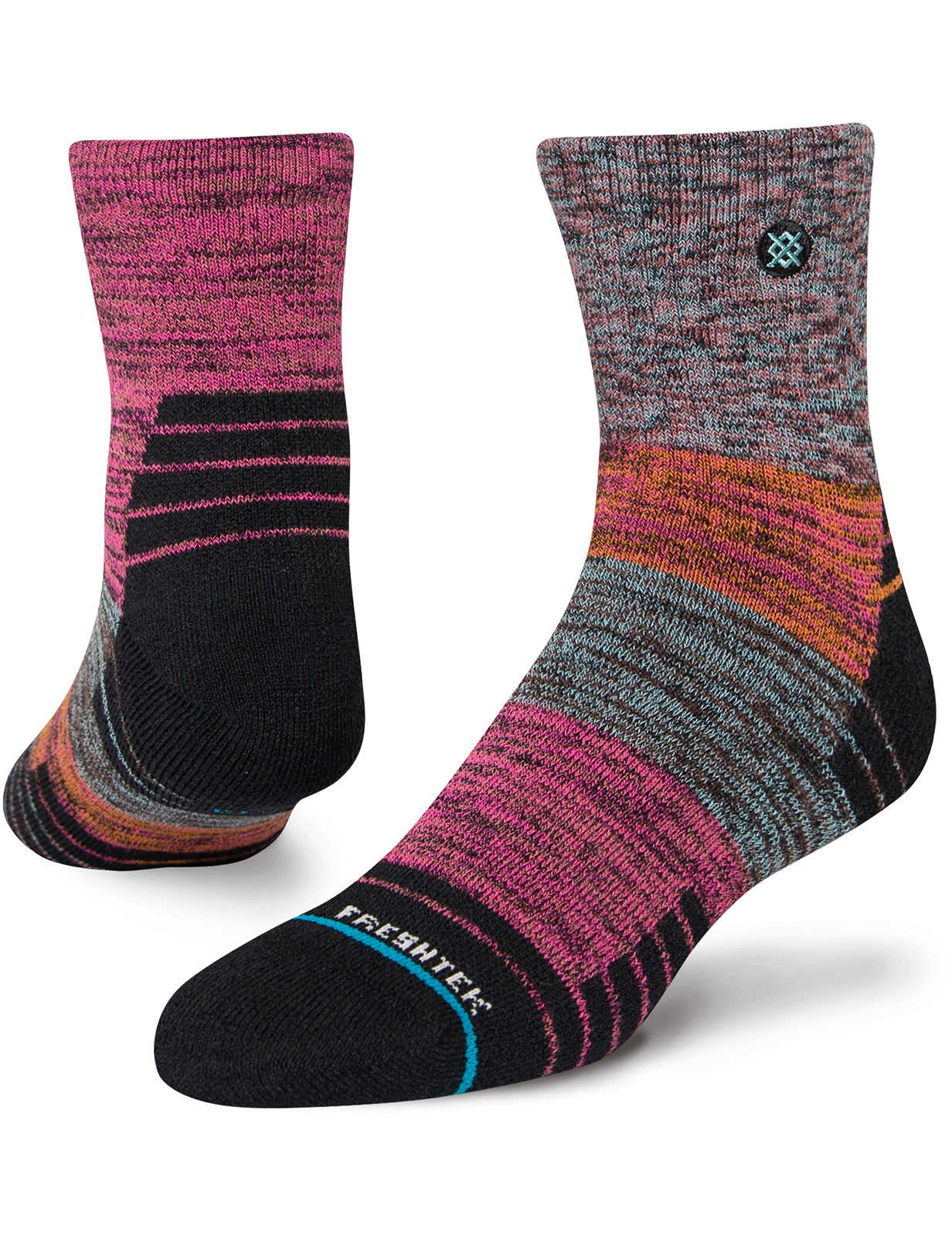 Stance – Crossing Paths – Qtr – Knöchelsocken in Mehrfarbig