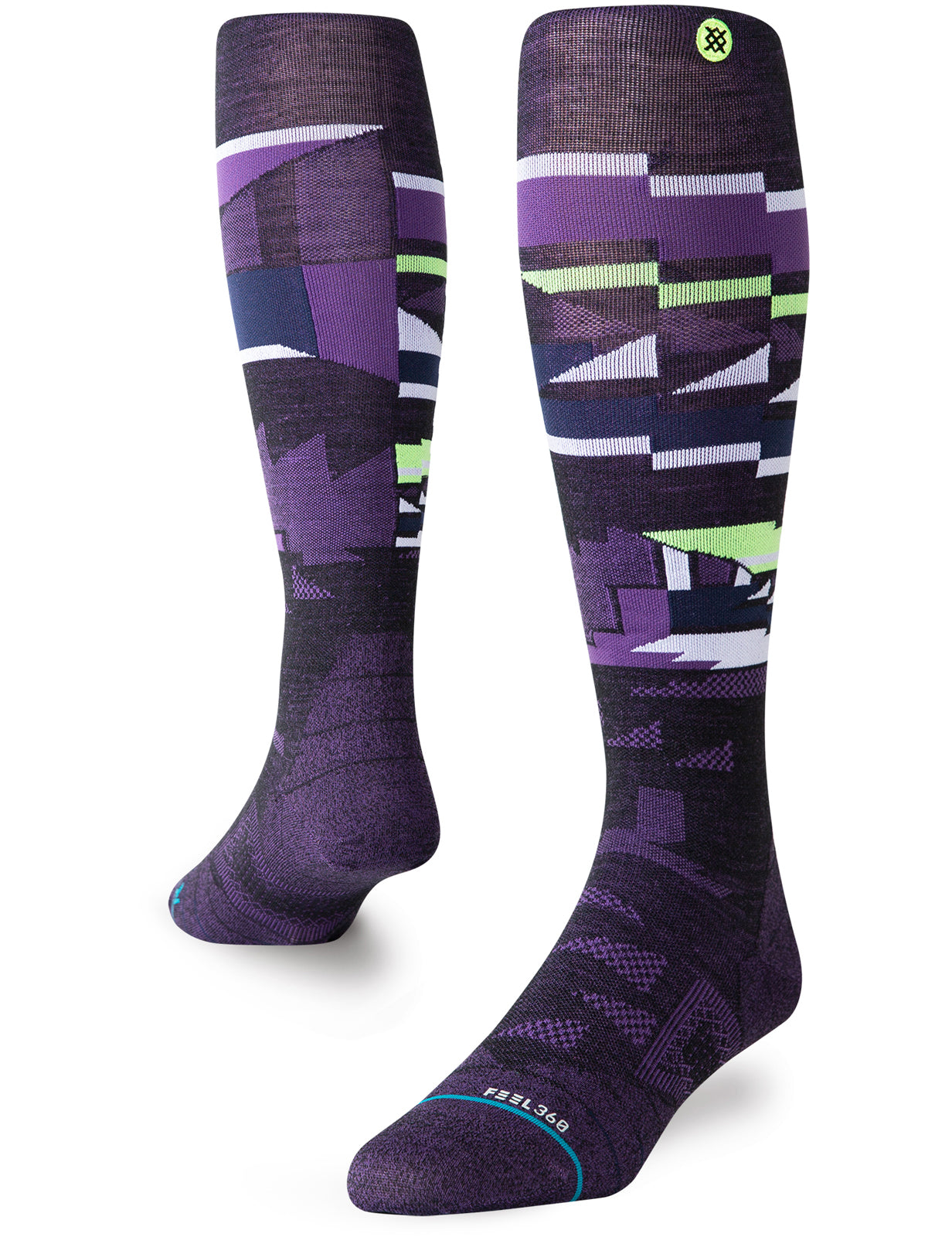 Stance Crtl Alt Dlt Snow Socks in Black