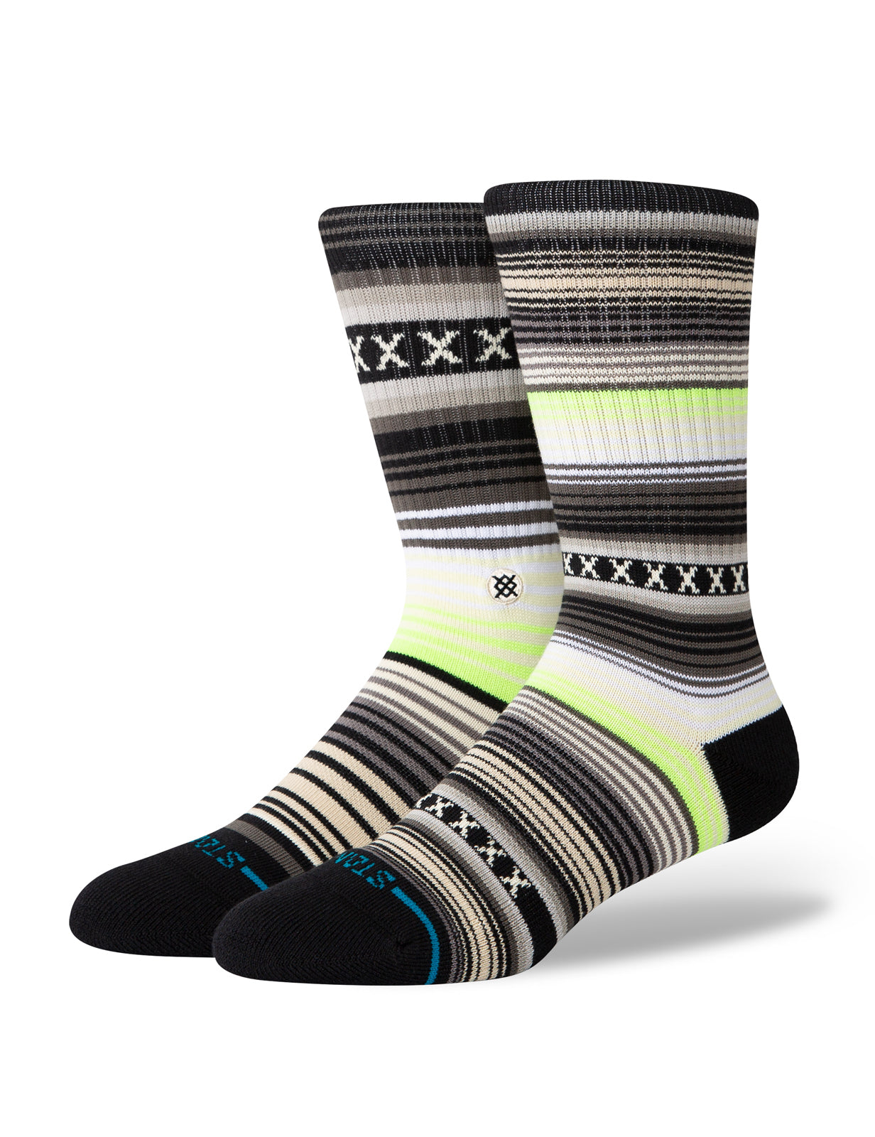 Chaussettes Stance Curren Crew en vert