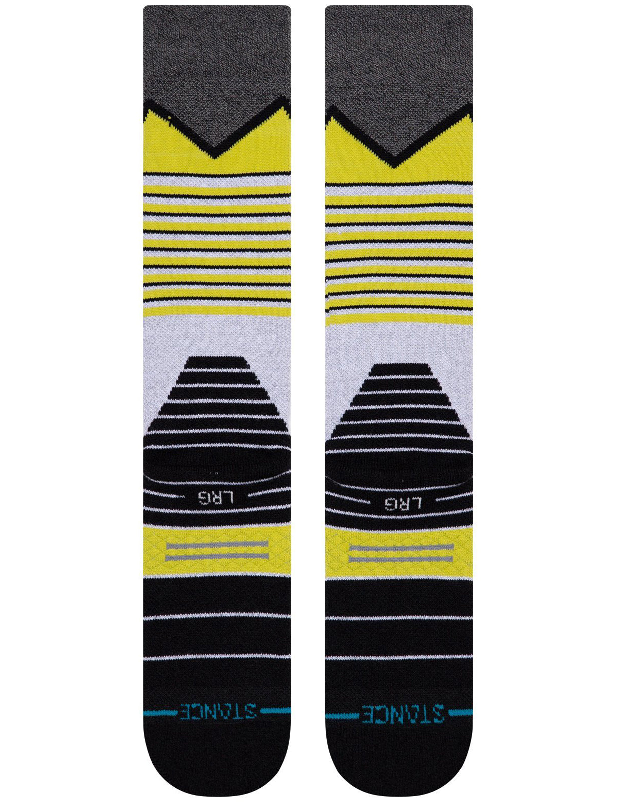 Stance Dawn Patrol 2 Snow Socks in Lime