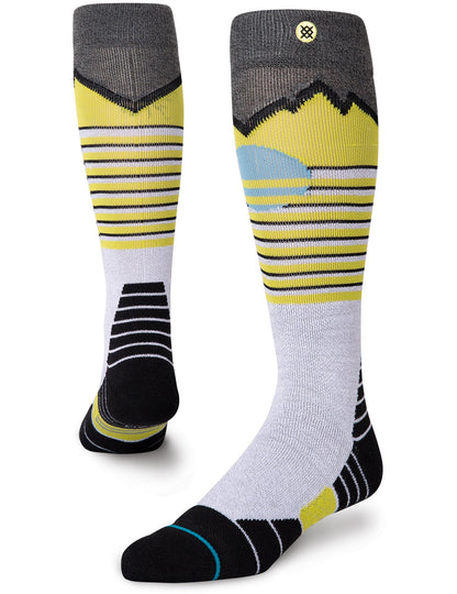 Stance Dawn Patrol 2 Snow Socks in Lime