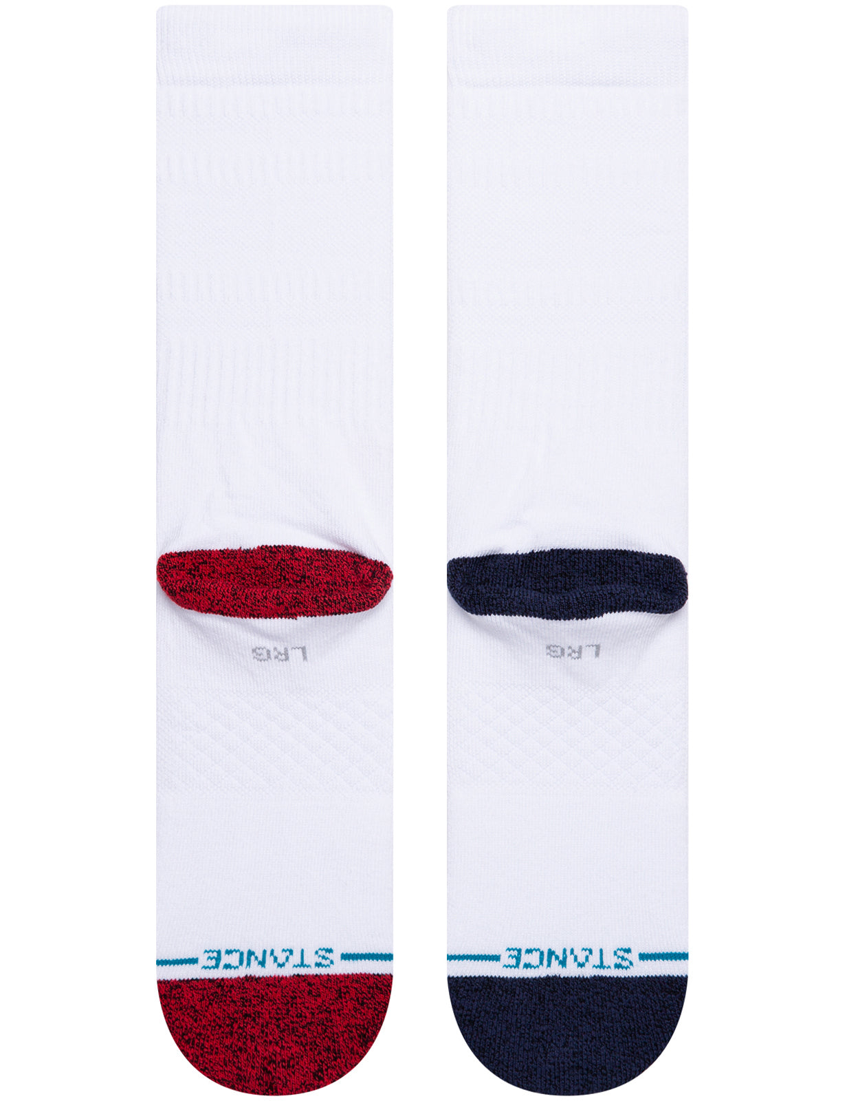 Stance Deboss Crew Socks in White