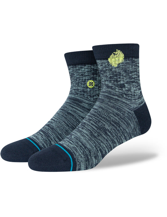 Chaussettes montantes Stance Demask en bleu marine