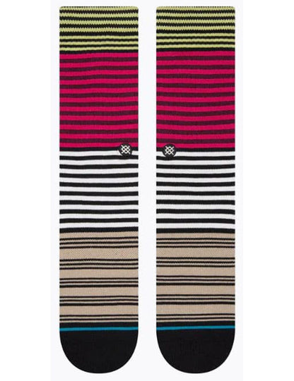 Stance Diatonic Crew Socks in Magenta