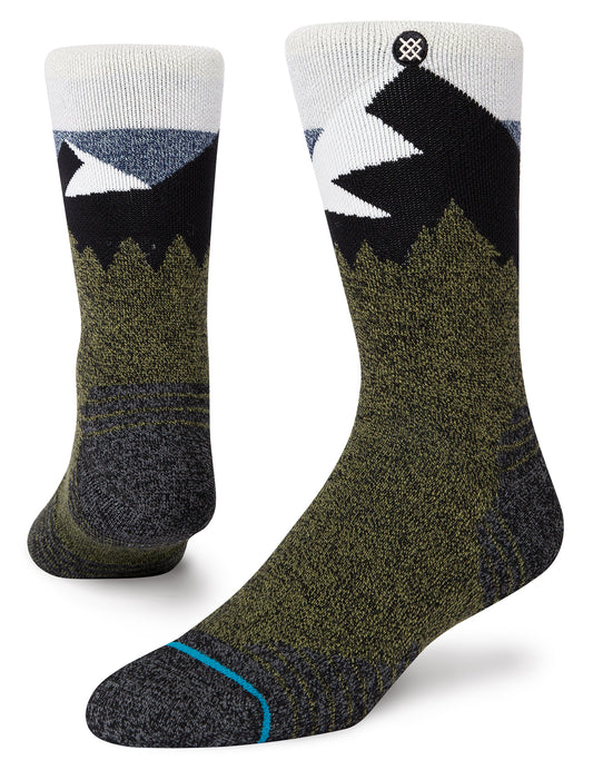 Stance – Divided Hike Crew-Socken in Blau