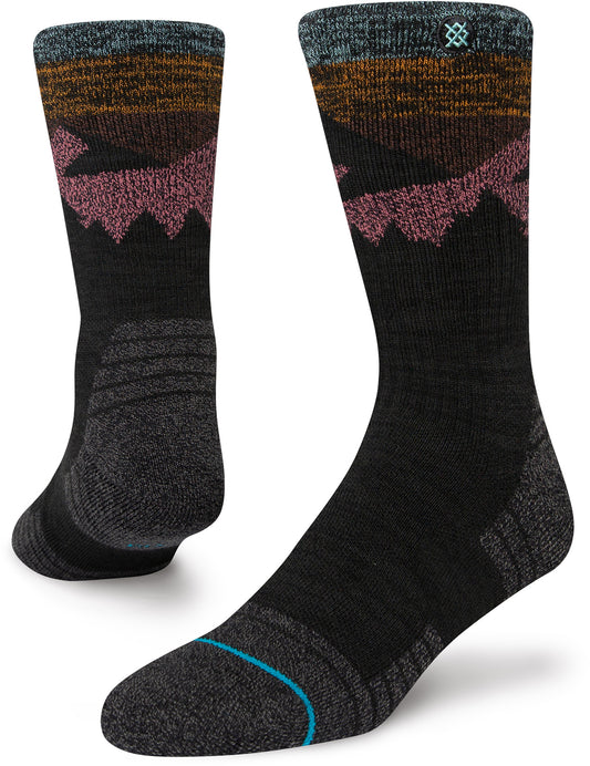 Stance – Divided Hike Crew-Socken in Sienna