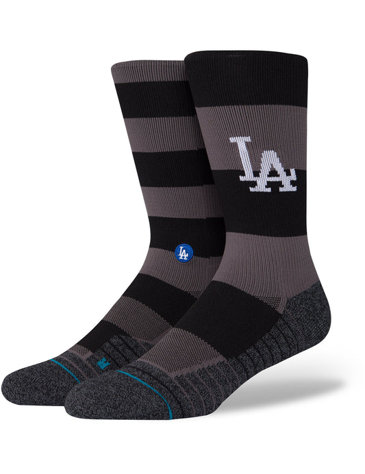 Stance Dodgers Nightshade MLB Crew Socks in Black