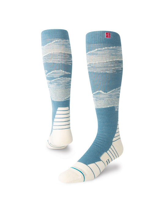 Stance Everest Snow Socks in Blue