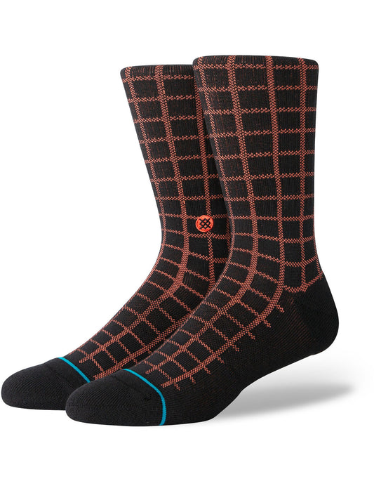 Stance Flynn Crew Socks in Black