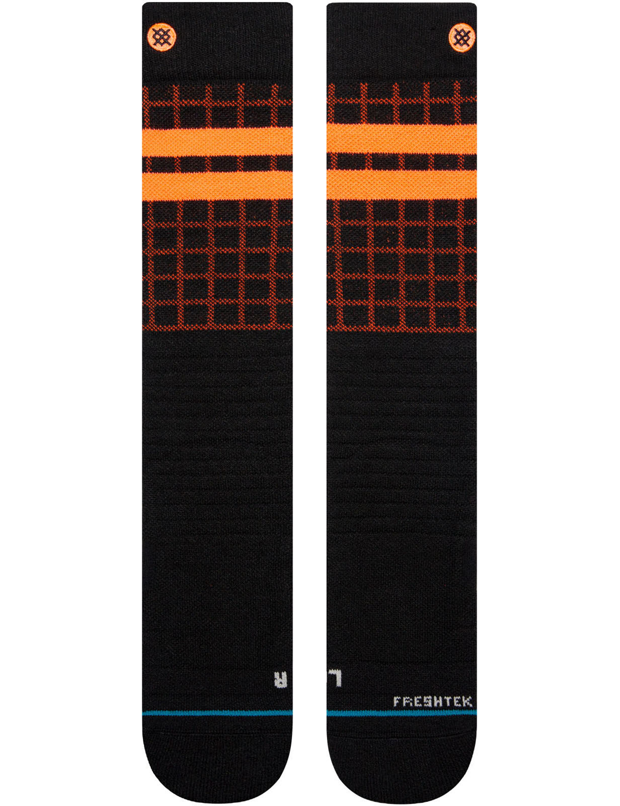 Stance Flynn Snow Socks in Black