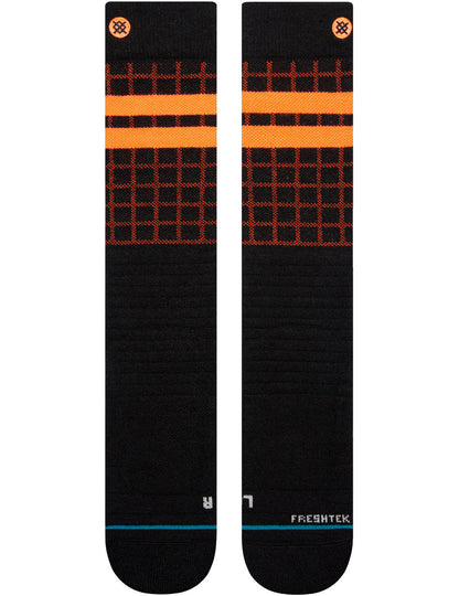 Stance Flynn Snow Socks in Black