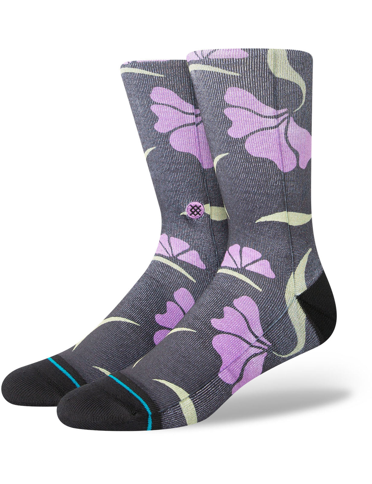 Stance Forya Crew Socks in Purple