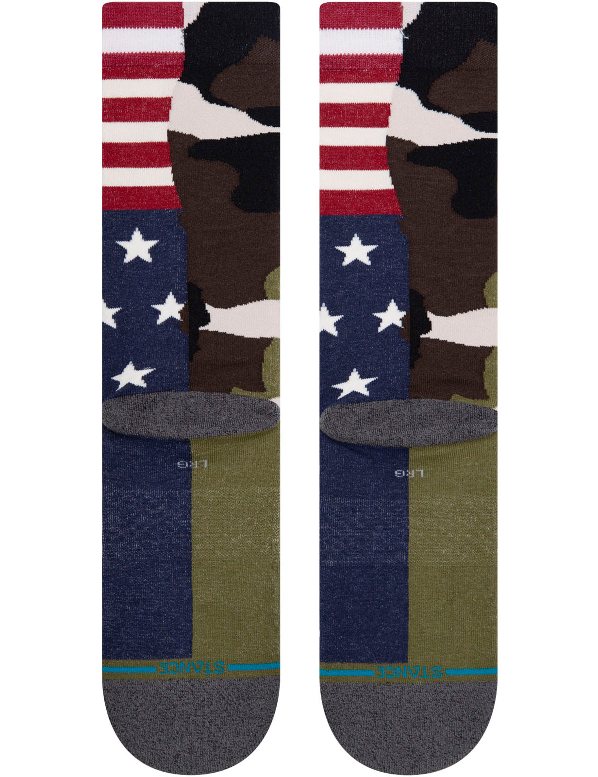 Stance Frontline 2 Crew Socks in Multi