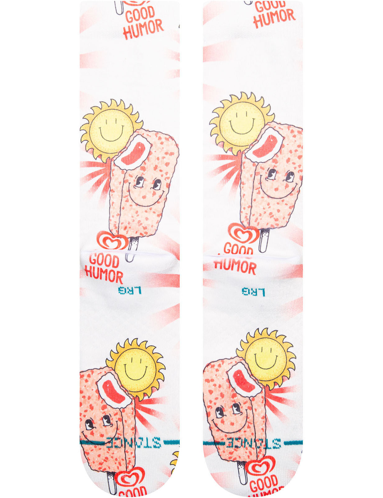 Chaussettes Stance Good Humor Crew en rose