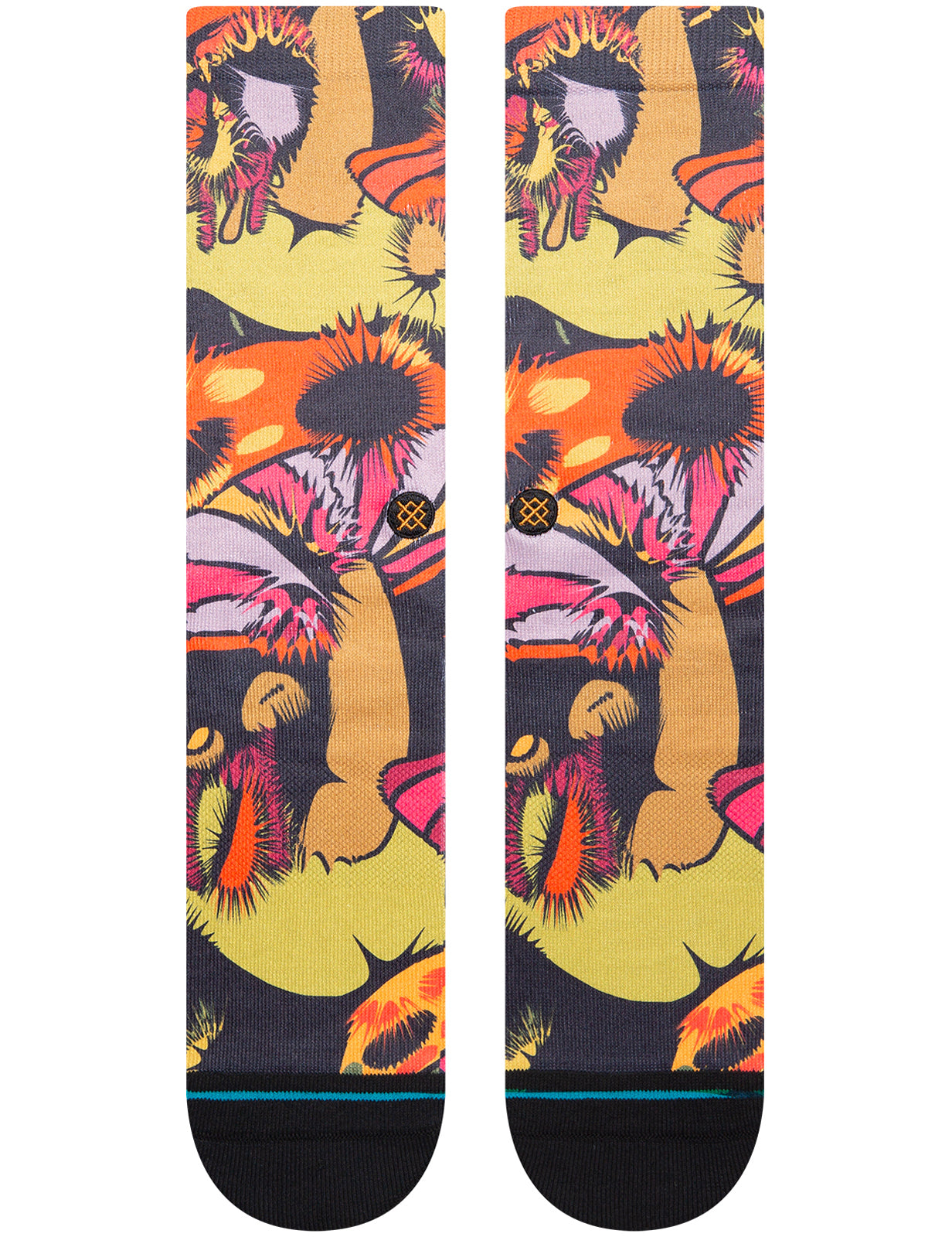 Stance Gooey Crew Socks in Black