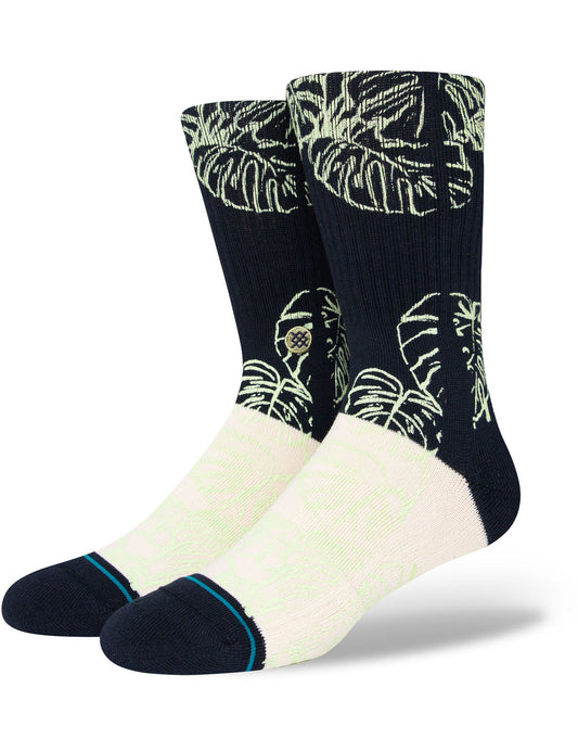 Stance – Haiku Garden – Crew-Socken in Marineblau