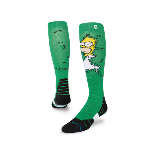 Stance Homer Snow Socks in Green