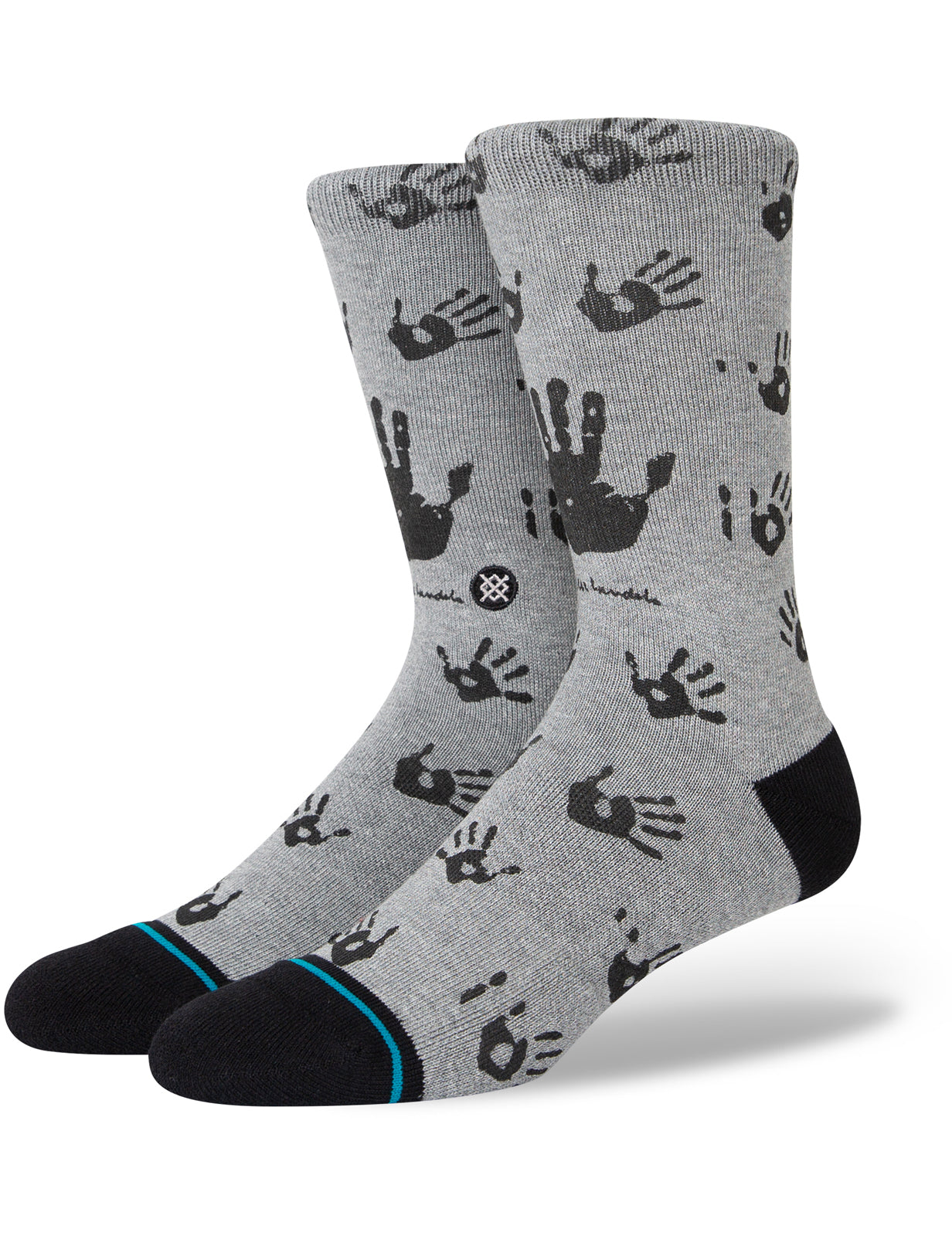 Stance House Of Mandela Crew Socks in Grey