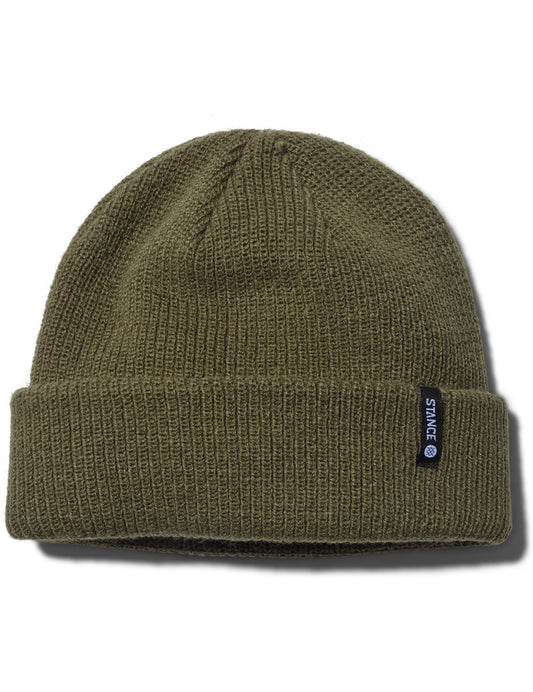 Stance Icon 2 Shallow Beanie in Dark Green