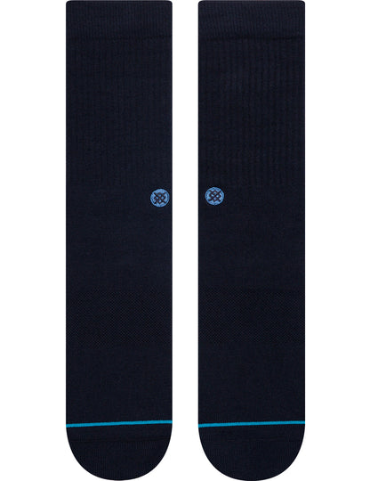 Stance Icon Crew Socks in Dark Navy