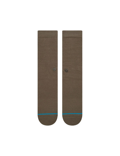 Stance Icon Crew Socks in Green