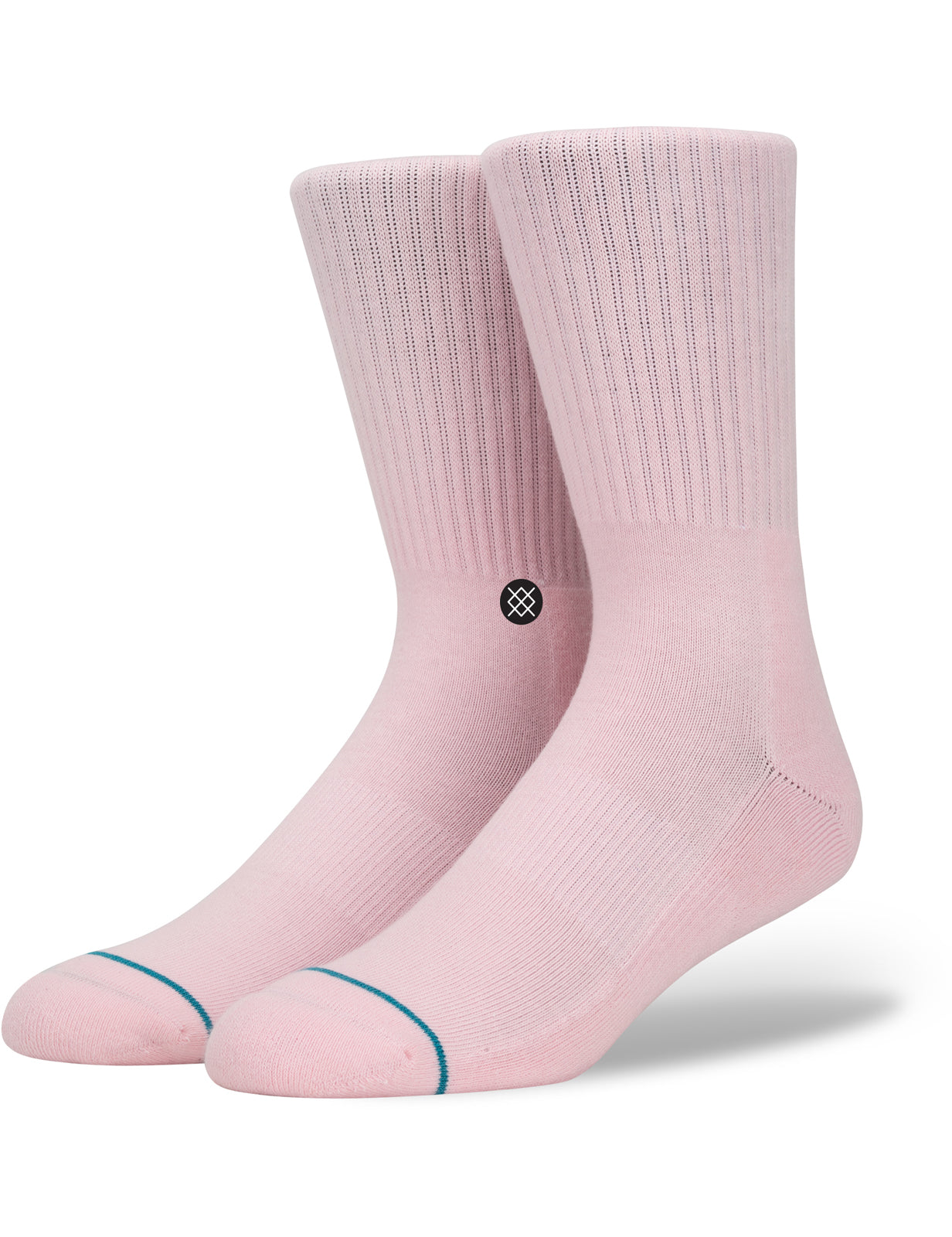 Stance Icon Crew Socks in Pink