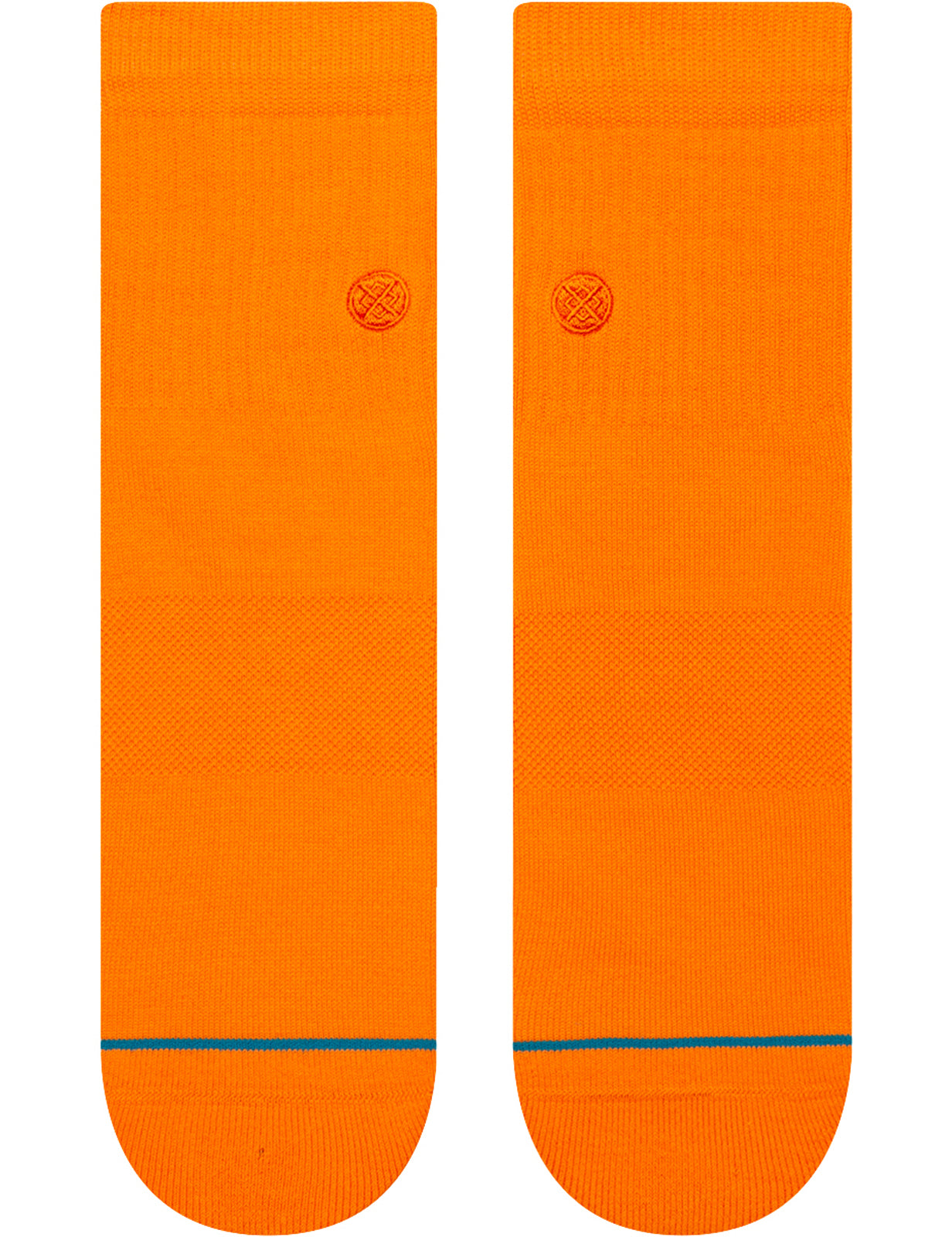 Stance Icon Quarter Ankle Socks in Orange