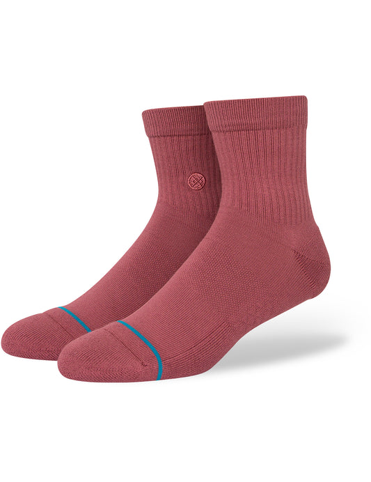 Chaussettes mi-mollet Stance Icon en rose rebelle