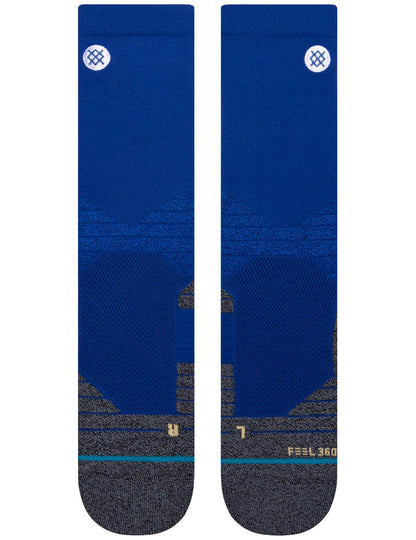 Stance Icon Sport Crew Socks in Bright Royal