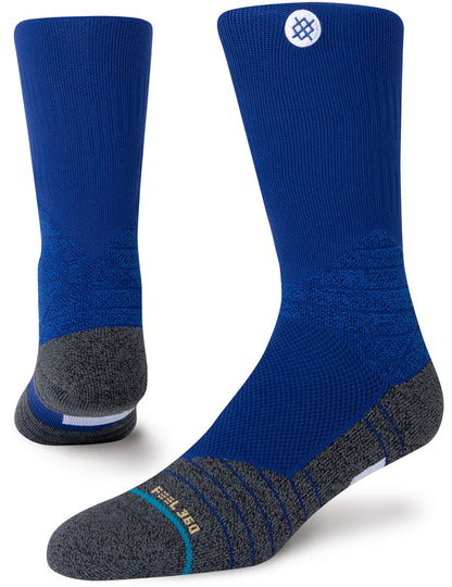 Stance Icon Sport Crew Socks in Bright Royal