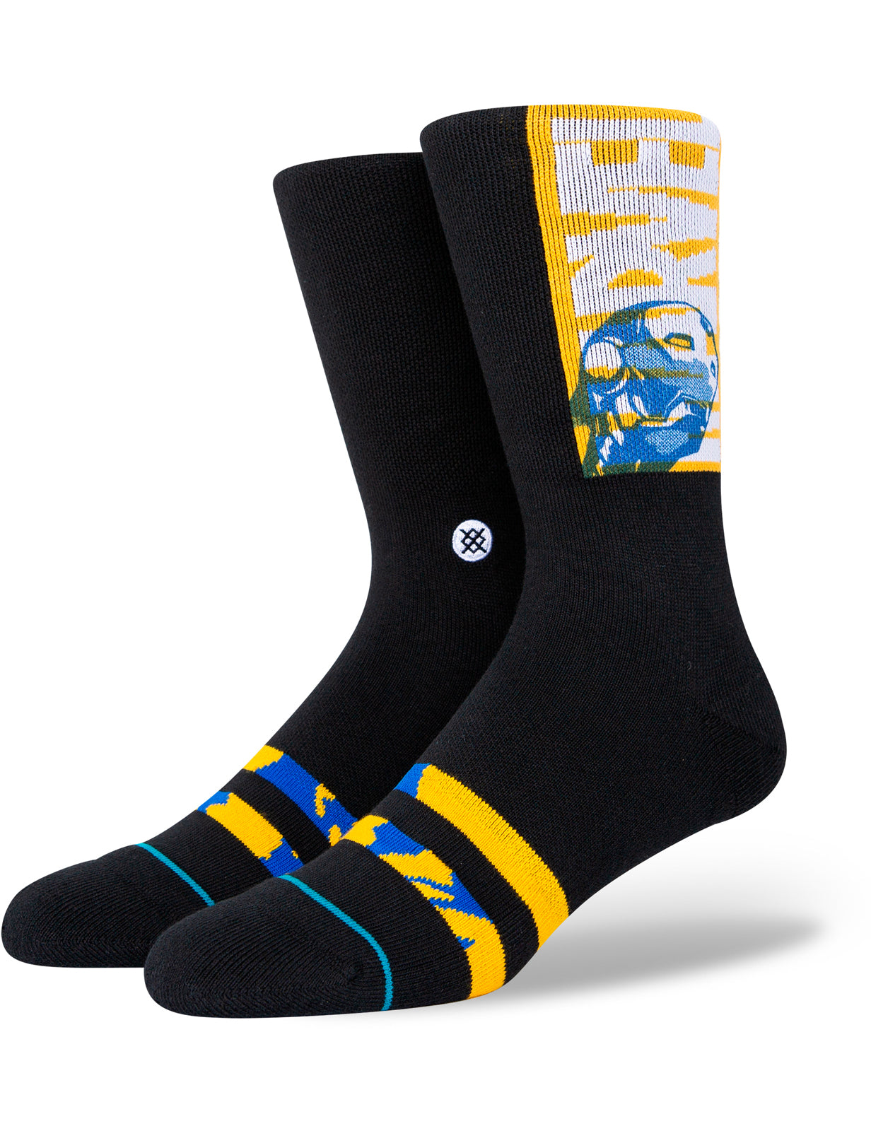 Stance Mark 3 Marvel Crew Socks in Black