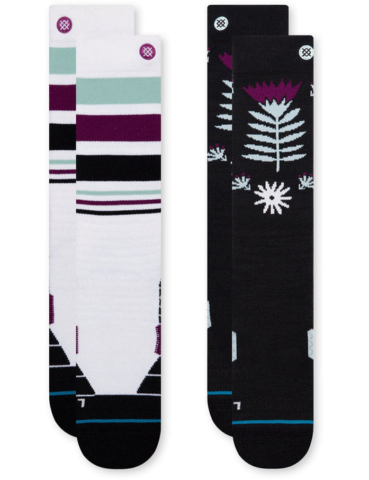 Stance Monro 2 Pack Snow Socks in Multi