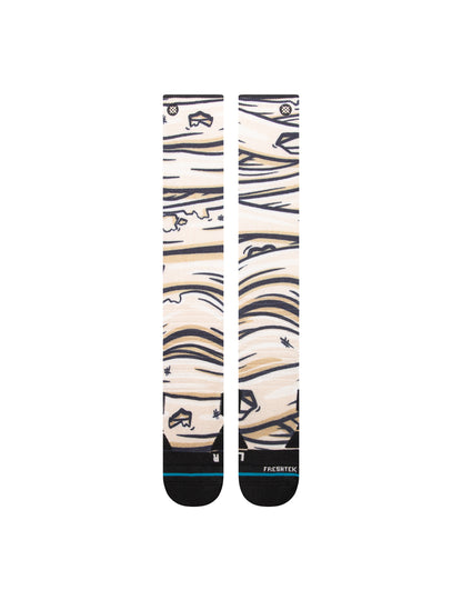 Chaussettes de neige Stance Mummy T en beige