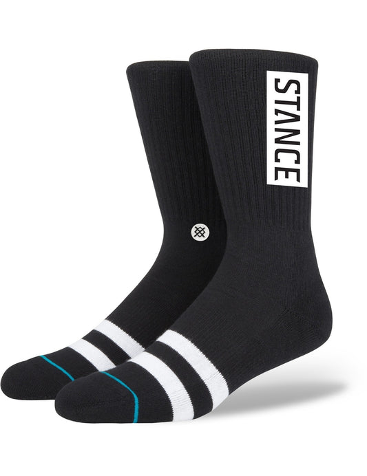 Stance OG Crew Socks in Black