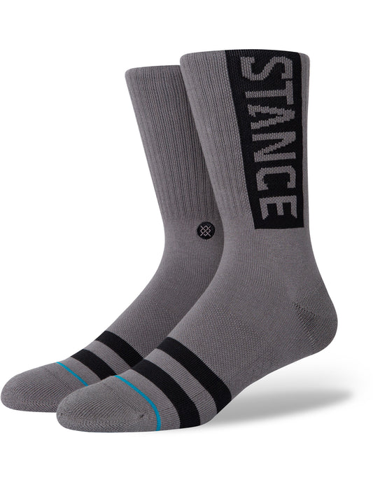 Stance OG Crew Socks in Graphite