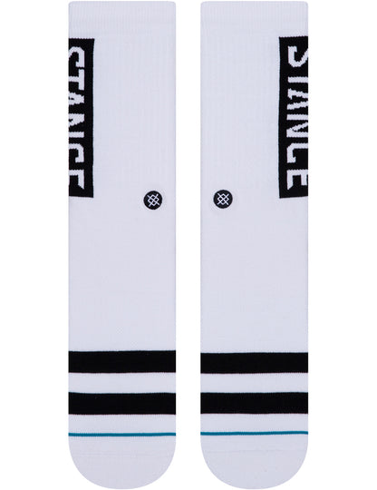 Stance OG Crew Socks in White