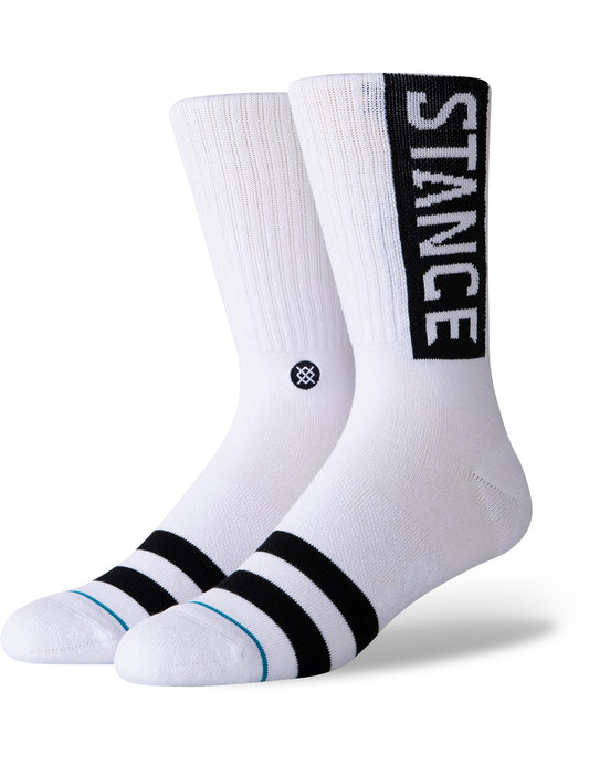 Stance OG Crew Socks in White