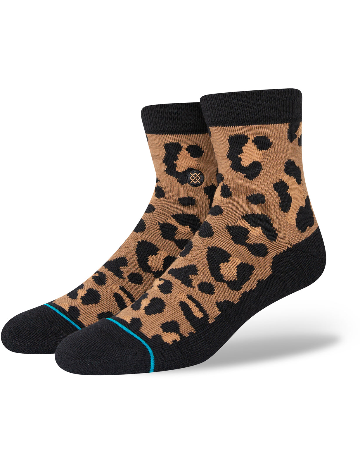 Stance Overtone Ankle Socks in Brown