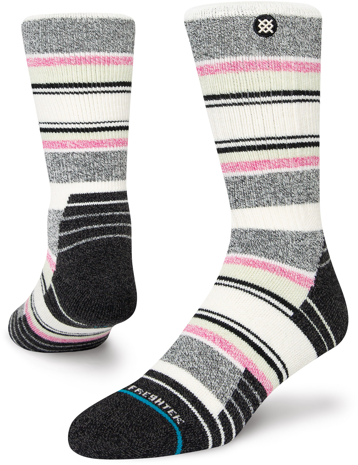 Stance – „Pack It Up Hike“-Crew-Socken in Schwarz