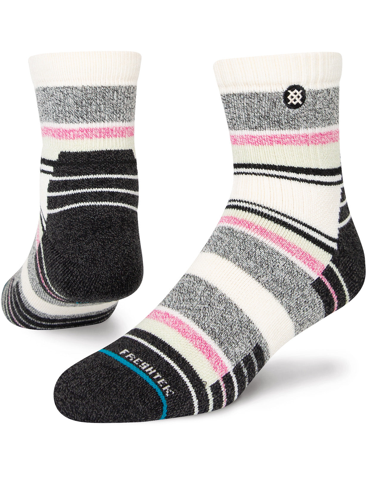 Stance – „Pack It Up“ Qtr – Knöchelsocken in Schwarz