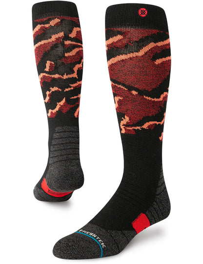 Chaussettes de neige Stance Pelter en noir