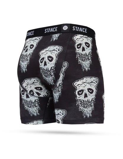 Stance Pizza Face Boxer Briefs in Black White