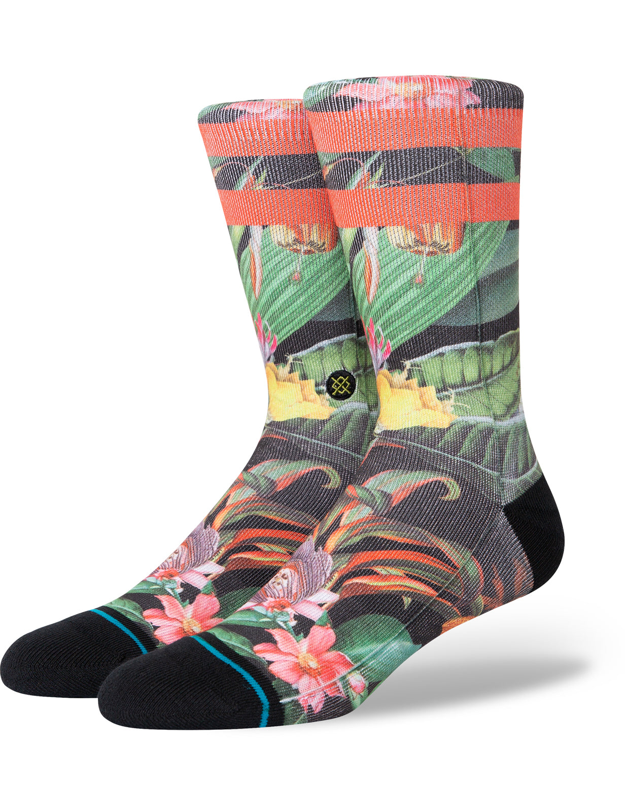 Stance Playa Larga Crew Socks in Multi