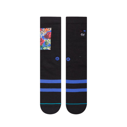 Stance Poet Crew Socks in Black