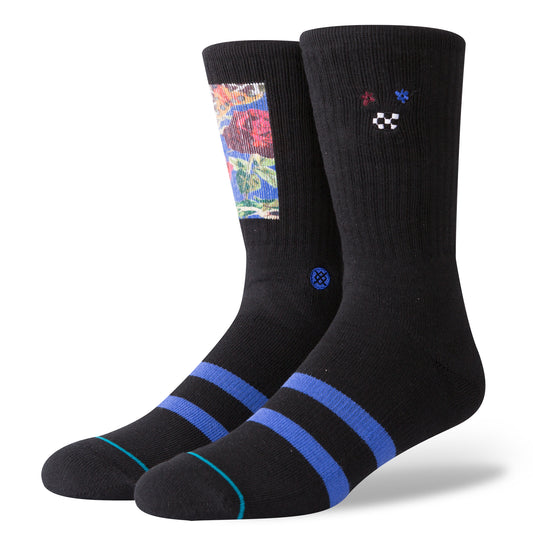 Stance Poet Crew Socks in Black