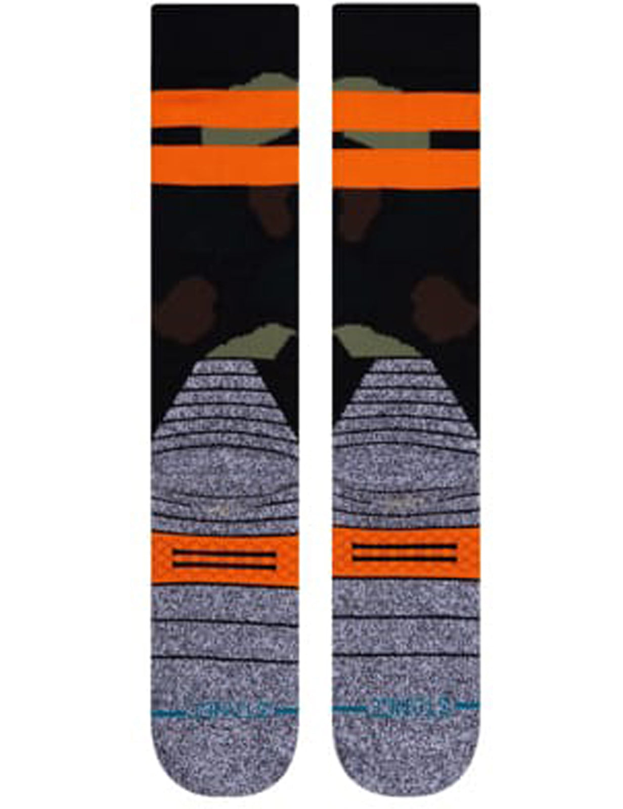 Stance Praisey Snow Socks in Black