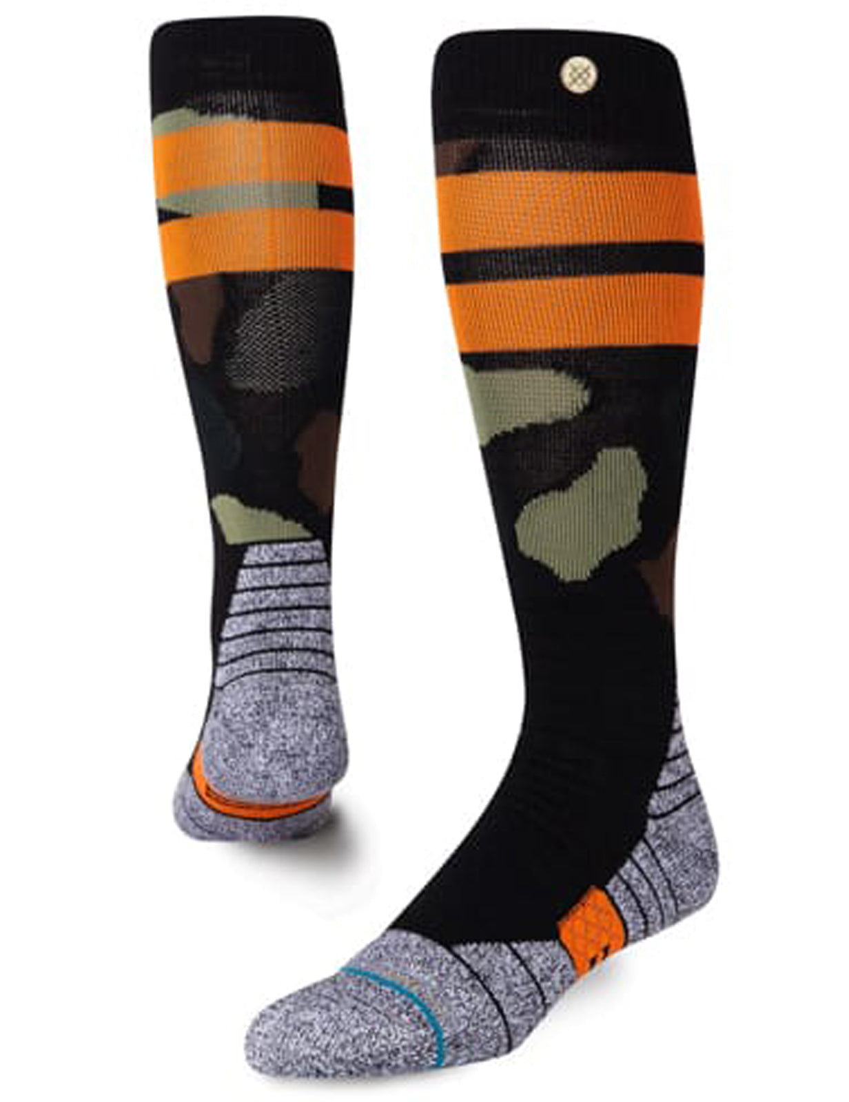 Stance Praisey Snow Socks in Black