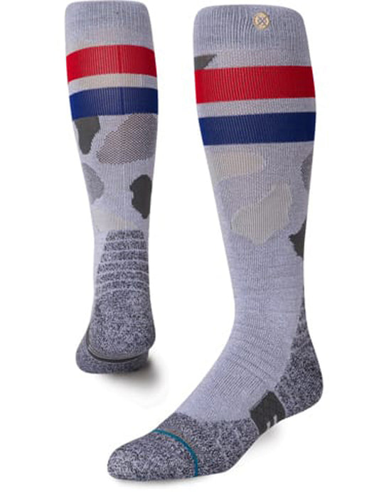 Stance Praisey Snow Socks in Grey