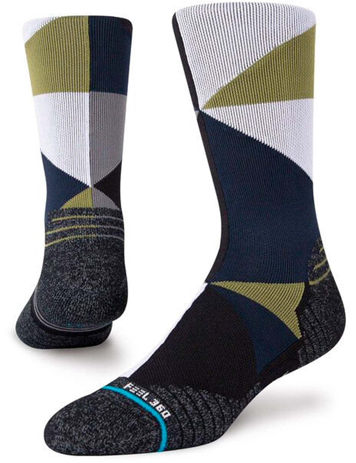 Stance Resolute Crew Socks in Black